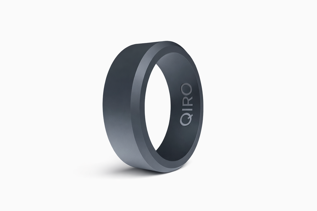 Silikonring Dunkelgrau minimalistisch