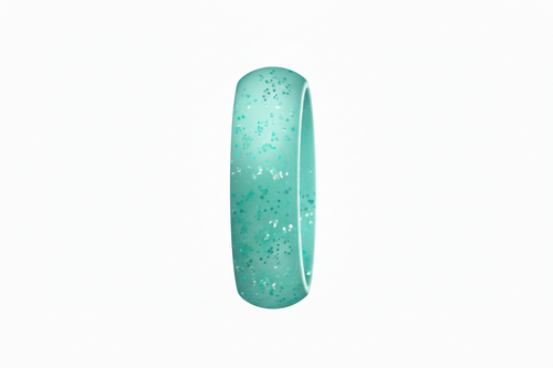 Glitter Mint Sky Ring von QIRO