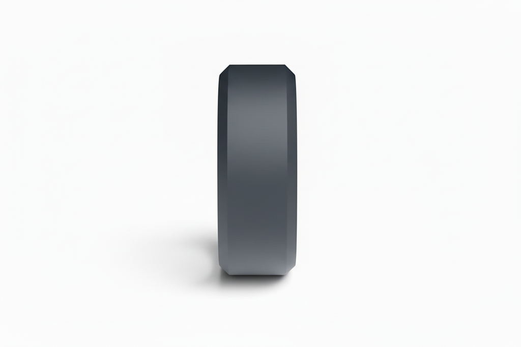 Silikonring Dunkelgrau minimalistisch