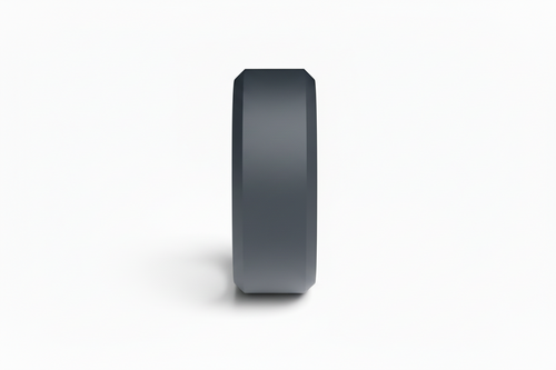 Silikonring Dunkelgrau minimalistisch